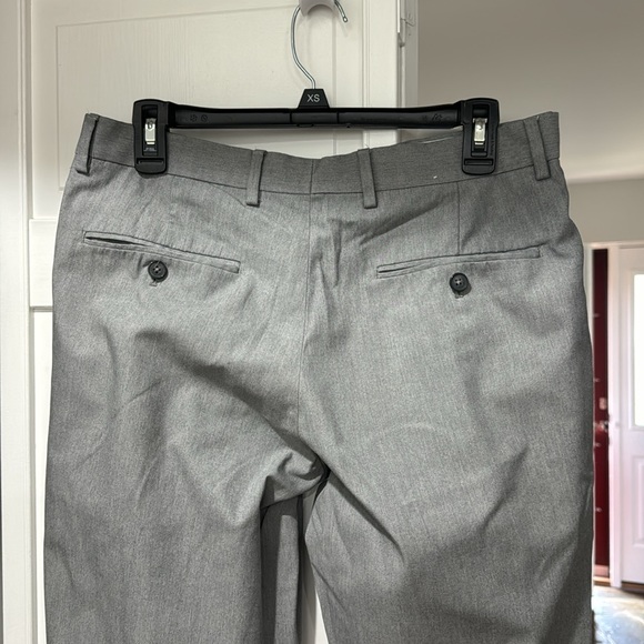 Express Men’s Stretch Slim Trousers - Grey (30 x 32) - Picture 3 of 5